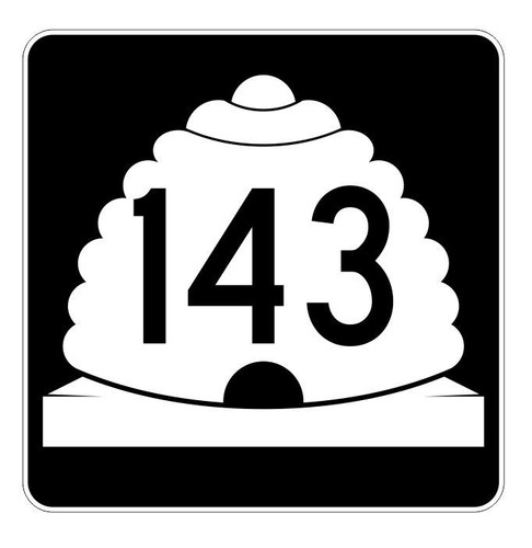 Utah State Highway 143 Sticker Decal R5465 Highway Route Sign | eBay