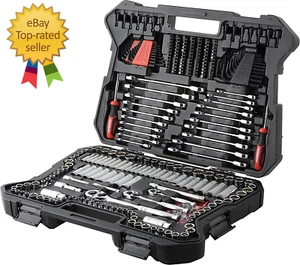True Mechanic Set di Utensili e Prese per Meccanica 303 Pezzi, Professionale, Sae/Met - Foto 1 di 12