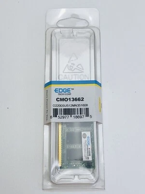 EDGE CMO13662 Memory Chip 512MB NOS - Image 1 of 4