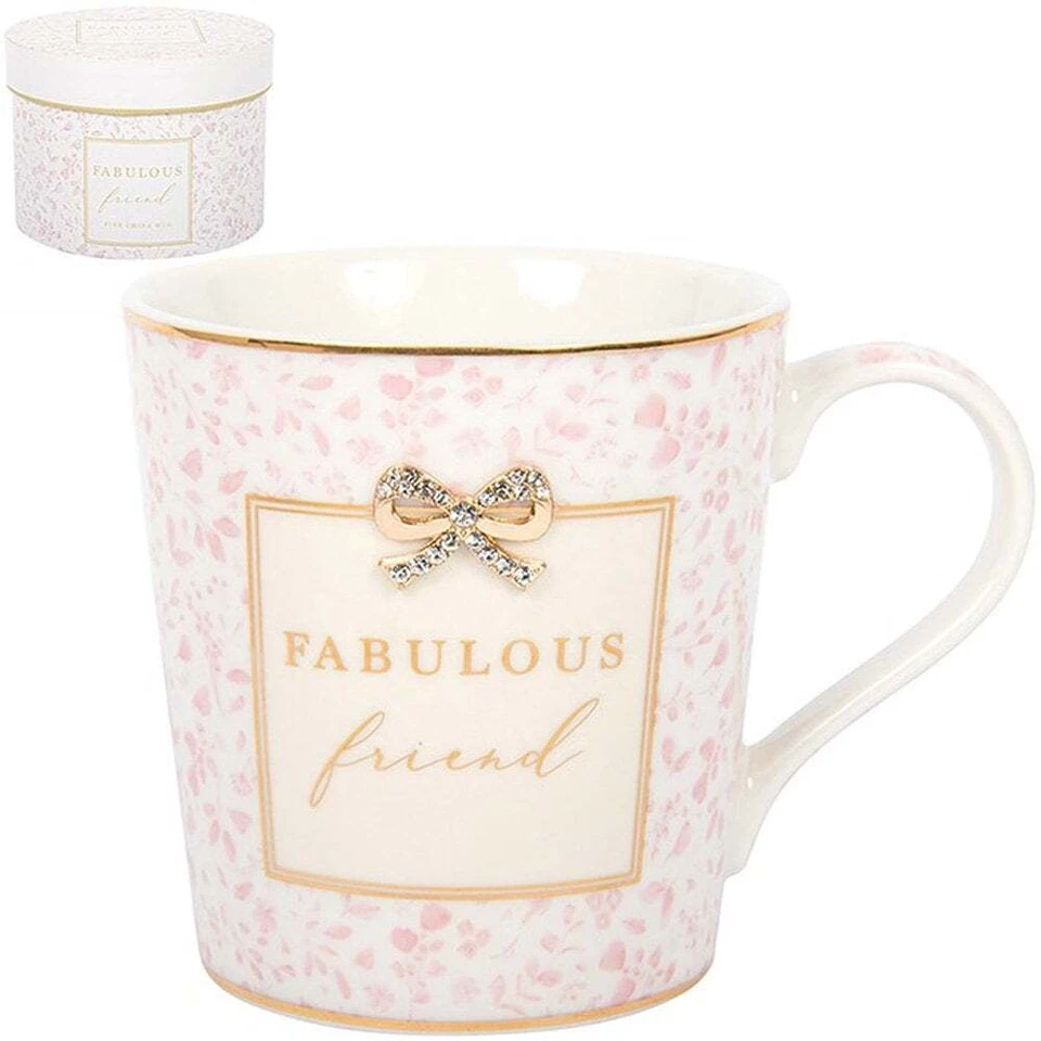 Lesser & Pavey Coeur Rose Fabuleux Ami Tasse 34237 - Photo 1/1