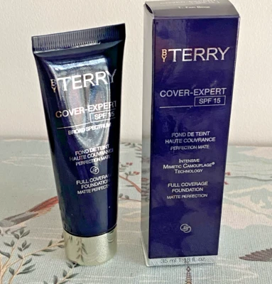 By Terry Cover Expert SPF15 Full Coverage Foundation 1 Fair Beige NIB RRP£46 - Image 1 of 4