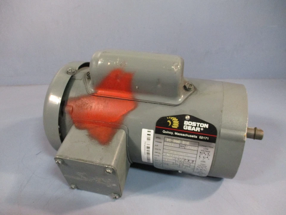 Boston Gear 1/4 HP AC Motor 115/230 Volts 1800 Rpm 4P 42CZ 33-896-919 - Image 1 of 4