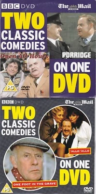 TWO CLASSIC COMEDIES ON ONE DVD ( THE MAIL ON SUNDAY Newspaper 2 DVD Set ) - Bild 1 von 3