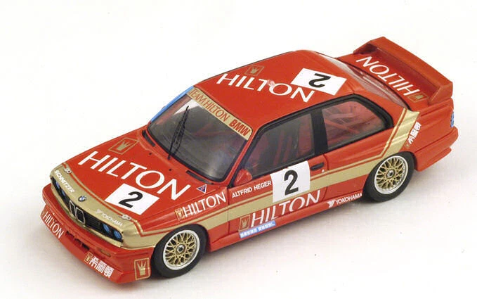 Spark Model BMW E30 M3 N.2 WINNER MACAU GUIA RACE 1988 A.HEGER 1:43 - Immagine 1 di 1