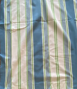 Lee Jofa Derby Stripe Blue Green Fabric 51"x89" ret. 260yd - Picture 1 of 3
