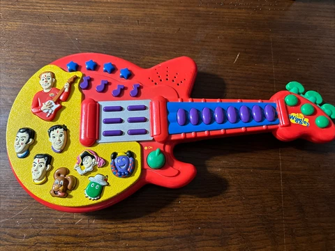 Wiggles Murray Play Along Musical Guitar Spin Masters 2003 SEE END OF DESCRIPTIO Cover
