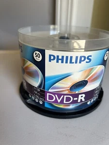 Philips DM4S6U50F/17 DVD+R 4.7GB Media Disc - 50 Pack & 25 Pack - Picture 1 of 6
