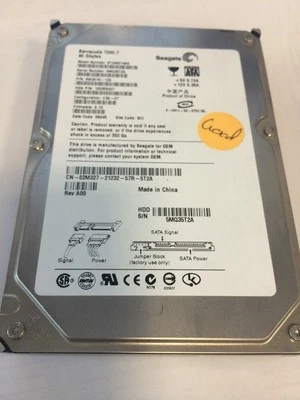 Seagate Barracuda ST340014AS 7200 RPM,3.5" 40GB SATA Hard Drive - Image 1 of 4