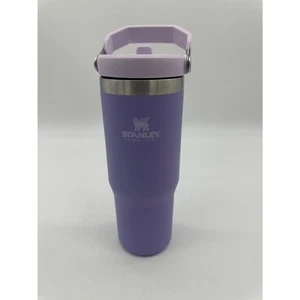 Stanley Cup Ice Flow Flip Straw Tumbler w Handle 34 oz Double Wall Purple As Is - Picture 1 of 6