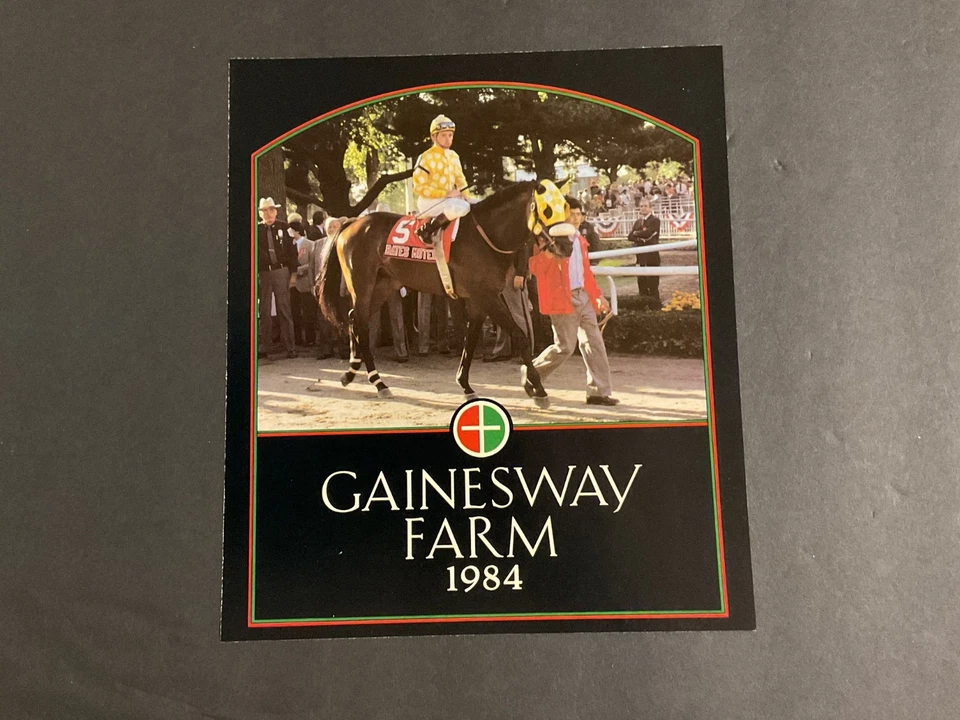 Foto de carreras de caballos Bates Motel 1984 Gainesway Farm Stud anuncio Foto 1 de 1