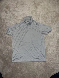 NIKE GOLF SHIRT HERREN XL GRAU KURZARM POLO TOUR PERFORMANCE Dri Fit - Bild 1 von 4