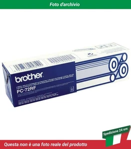 PC-72RF Brother Fax T72 Nastro Nero - Zdjęcie 1 z 4