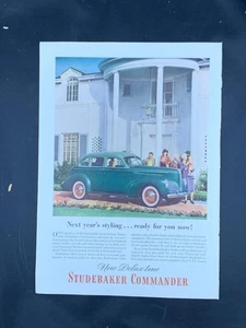 Zeitschriftenanzeige - 1940 - Studebaker Commander Deluxe-Tone - Bild 1 von 1