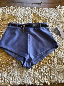 LOVE POEM BY BLOCK blaue Jeans sexy elegante kurze Shorts neu mit Mängeln Medium - Bild 1 von 8