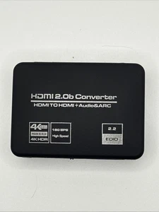 Avedio Links 4K@60Hz HDMI Audio Extractor Converter, HDMI to HDMI + Audio - Picture 1 of 3