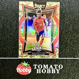 PANINI SELECT FIFA 2024-25 NICO WILLIAMS/135 CAMUFLAJE REFRACTOR TERRAZA ESPAÑA - Imagen 1 de 2