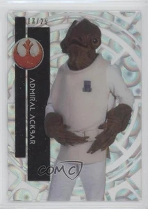 2015 Topps Star Wars High Tek Form 1 Clouds Diffractor 13/25 Admiral Ackbar fm0 - Picture 1 of 3