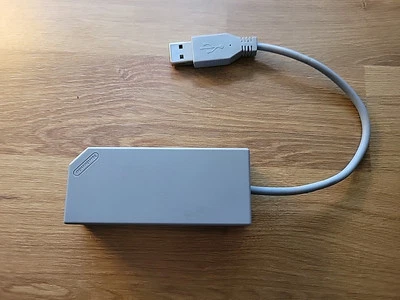 Nintendo Switch/Wii/Wii U LAN Adapter RVL-015 US Seller OFFICIAL FAST SHIPPING - Image 1 of 3