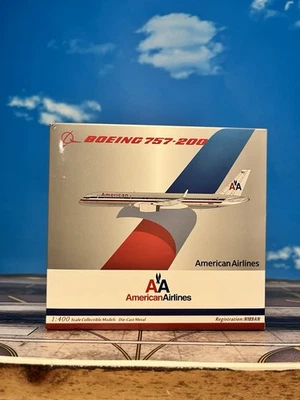 NG Models 1:400 American 757-200 Chrome - Image 1 of 4