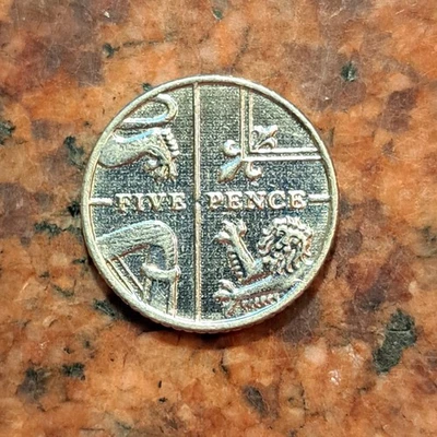 2015 UNITED KINGDOM 5 PENCE COIN - #B7073 - Image 1 of 2
