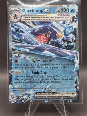 Garchomp ex 038/182 SV04: Paradox Rift Holo - Image 1 of 3