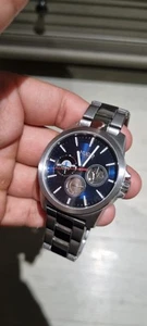 Hugo Boss Men's Watch 45mm Stainless Steel/Blue Silver - Picture 1 of 8
