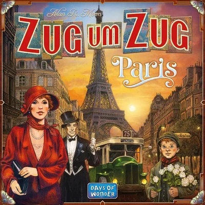 Alan R. Moon | Zug um Zug: Paris | Spiel | Deutsch (2024) | DOWD0035 - Bild 1 von 3