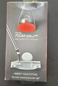 Puttout Pressure Putt Trainer Red - Picture 1 of 3