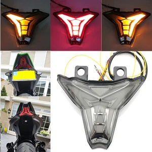 For Kawasaki Z1000 Z400 Ninja ZX-10R Motorcycle Brake Tail Turn Signal Light - Picture 1 of 10