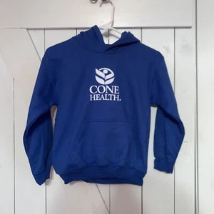 Youth Hoodie Size Small Hooded Drawstring Long Sleeve Sweatshirt - Picture 1 of 5
