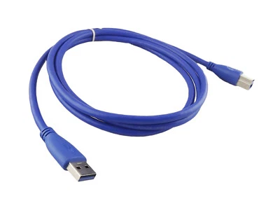 10x USB 3.0 A Male Plug To B Male Printer Scanner Data Wire Cord Cable 1.5m/5ft - Image 1 of 4