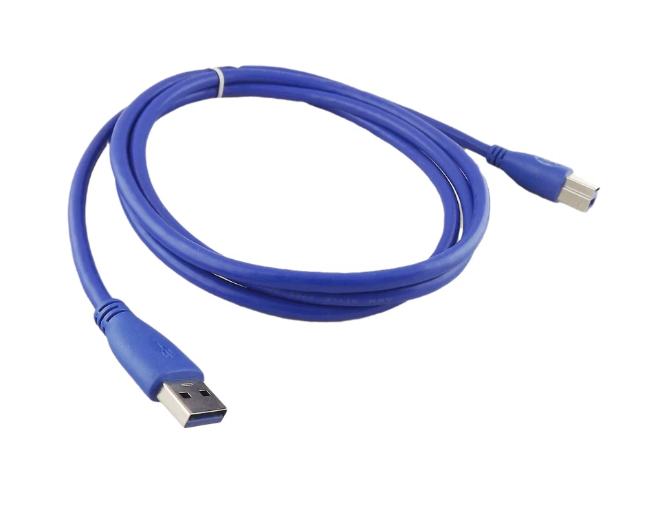 10x USB 3.0 A Male Plug To B Male Printer Scanner Data Wire Cord Cable 1.5m/5ft - Image 1 of 1