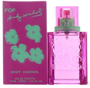 Pop Pour Femme Por Andy Warhol para Mujer EDT Perfume Spray 29.6ml Nuevo en Caja - Imagen 1 de 1