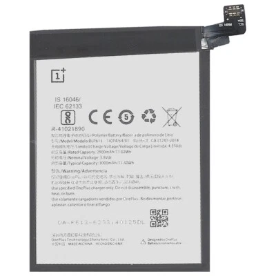 BATTERIA RICAMBIO ORIGINAL IONI DI LITIO BLP613 3,8V 3000mAh PER MOD ONEPLUS 3 - Immagine 1 di 3
