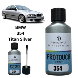 KIT RETOQUE BMW 354 TITAN PLATA PINTURA, IMPRIMACIÓN Y LACA DISPONIBLE - Imagen 1 de 16