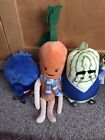 Aldi World Cup Plushes Kevin The Carrot, New With Tags Ronaldo Marrowdonna Messi