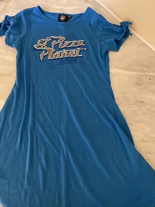 Toy Story Space Aliens Pizza Planet Sequin Flip Dress Costume Girls Medium 7/8 - Picture 1 of 5