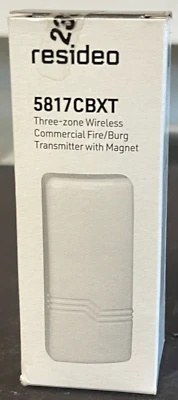 Brand New Honeywell 5817CBXT Wireless High-Security Transmitter, Three Zones - Image 1 of 4
