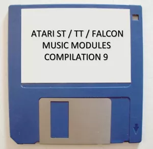 ATARI STE/ TT / FALCON Music Modules Compilation n°9 Soundtrack Protracker .MOD - Photo 1/2