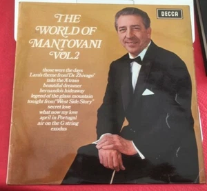 Mantovani "The World Of Mantovani Vol.2" 1969 UK Decca Stereo Vinyl LP SPA36 VG - Imagen 1 de 8