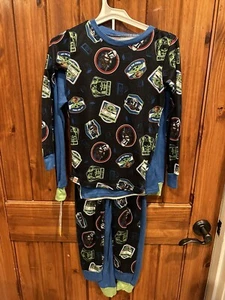 Starwars Lego Boys Pajamas 4 Piece Shirt & Pants PJ Set, Size 8 - Picture 1 of 5