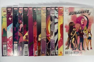 Runaways #1-14 Vol. 5 Run Of 14 Issues Anka/Powell Marvel Comics 2017 NM - Picture 1 of 16