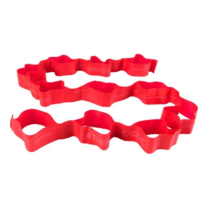TheraBand® CLX Original latexfrei teraband von 1,1m bis 3,1m mitelstark / rot