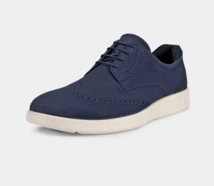 ECCO Men's S LITE Hybrid Brogue Oxford Shoes Size 41 US 7 - 7.5 - Picture 1 of 4
