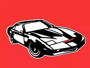 Pegatina KITT personalizada KITT • Knight Rider • KITT • ¡Calcomanía personalizada 6x3! - Imagen 1 de 5