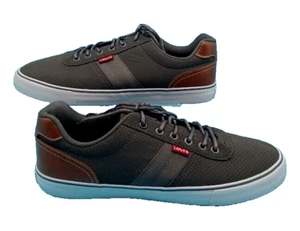 Levi's Men's Miles Tumbled Wx Synthetic Leather Casual Lace Up Sneaker Size 10.5 - Picture 1 of 9