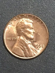 1958-D 1C lincoln wheat cent RB - Picture 1 of 15