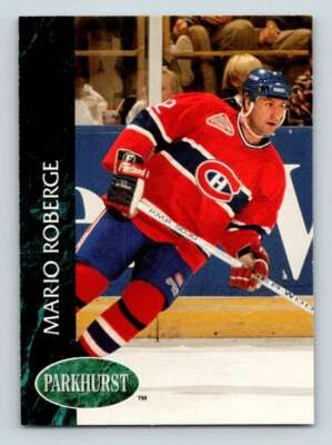 Mario Roberge 1992-93 Parkhurst #322 Canadiens ID:21854 - Image 1 of 2