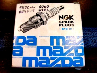 Juego de bujías originales Mazda 2004-2011 RX-8 N3Y3-18-S30A-9U OEM NGK 6700 6701 Foto 1 de 3
