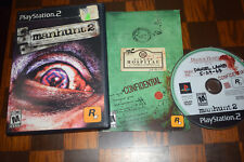 Manhunt 2 (Sony PlayStation 2, 2007) PS2 - Complete / CIB -  Disc is Mint
